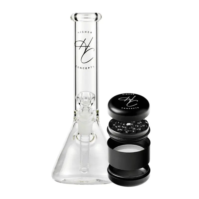 Higher Concepts Bong And Grinder Bundle Glass Bongs Australia 