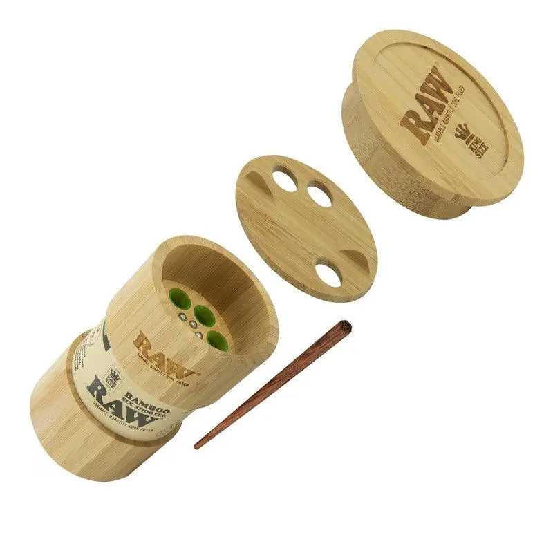 RAW Bamboo Six Shooter Cone Filler - King Size-