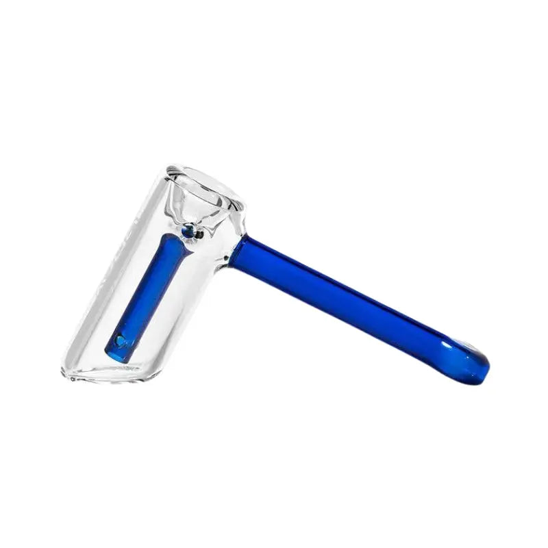 GRAV Hammer Bubbler Bong 17cm - Blue-