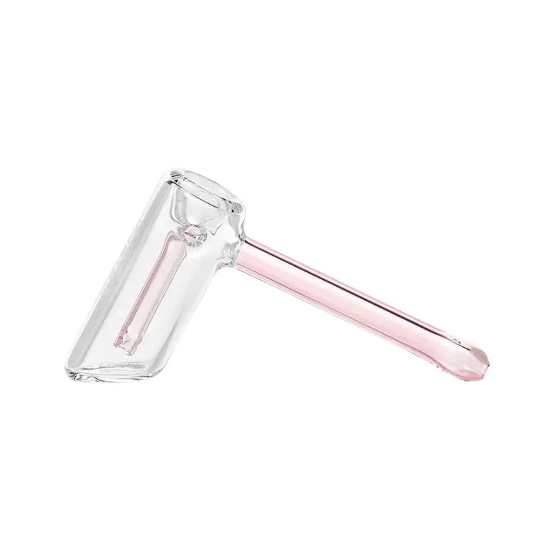 GRAV Hammer Bubbler Bong 17cm - Pink-