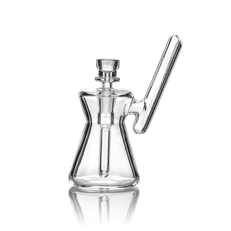 GRAV Hourglass Pocket Bubbler Dab Rig 12cm-