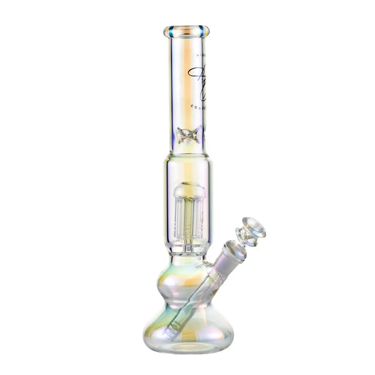 Higher Concepts Tree Percolator Bong 33cm Iridescent Glass Bongs Australia 