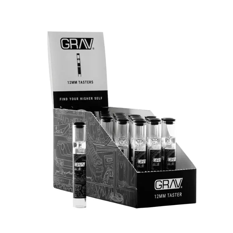 GRAV 12mm Taster with Countertop Pop Display (30 Pack)-