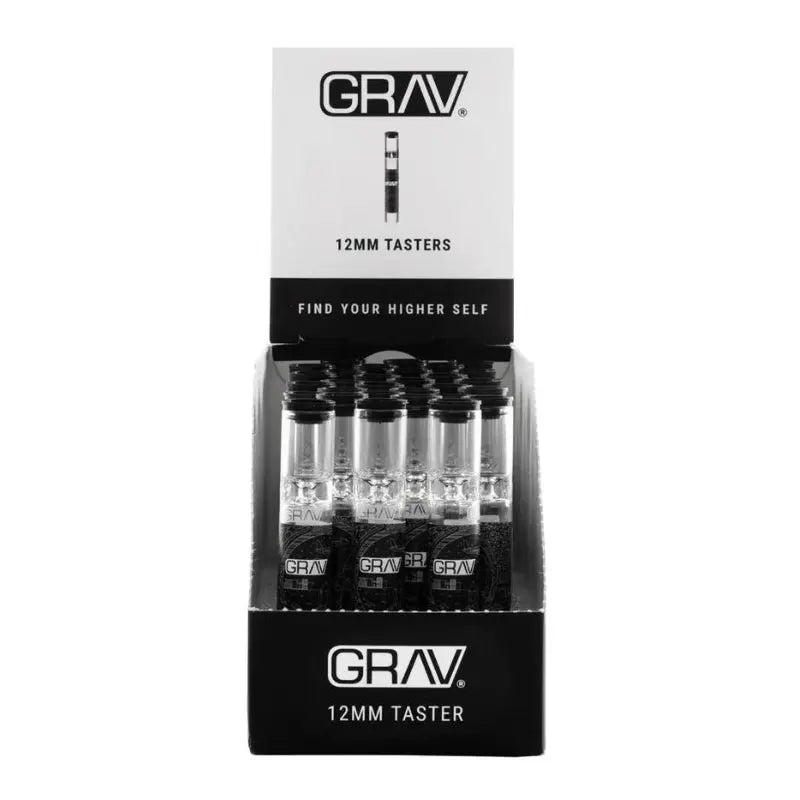 GRAV 12mm Taster with Countertop Pop Display (30 Pack)-