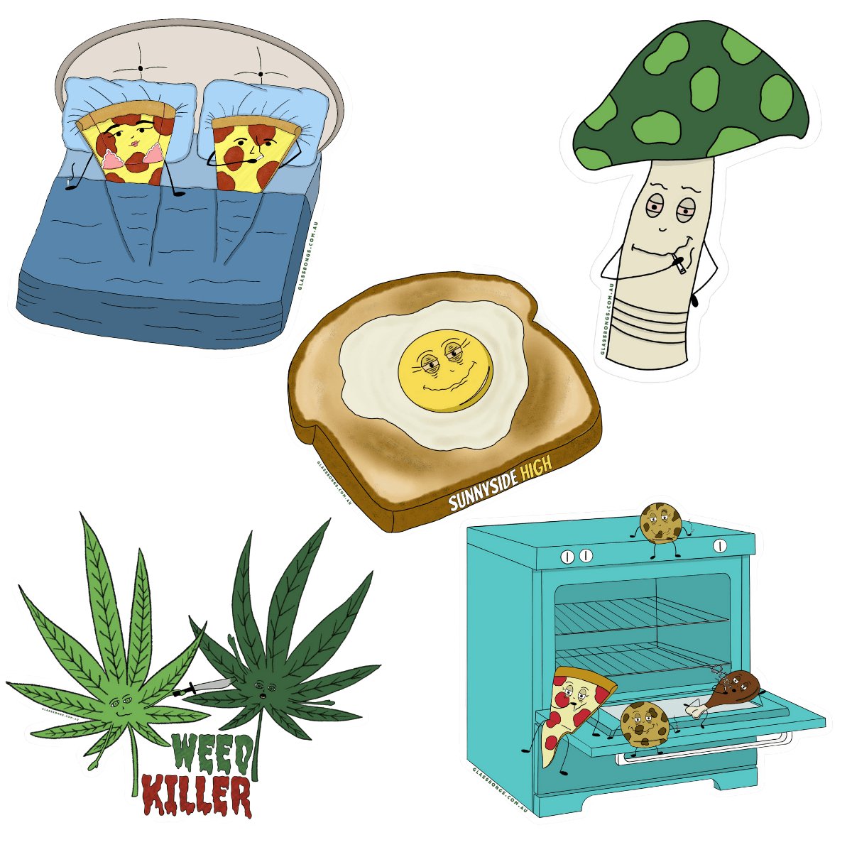 5-Sticker Bundle